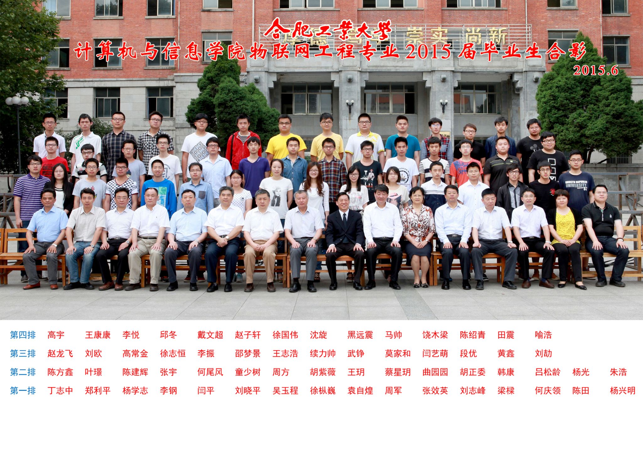 2015届本科物联网工程专业